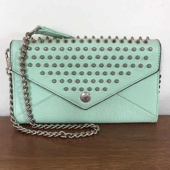 Rebecca Minkoff Handbags - Rebecca Minkoff Studded Wallet (purse) Crossbody